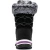 imageHOBIBEAR Womens Waterproof Winter Snow Boots Lightweight Warm Faux Fur Lined MidCalf BootiesBlackPurple