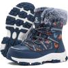 imageHOBIBEAR Boys Girls Toddler Snow Boots Waterproof Slip Resistant Outdoor Winter Boot ShoesToddlerLittle KidsBig KidsDinosaur