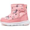 imageHOBIBEAR Boys Girls Toddler Snow Boots Waterproof Slip Resistant Outdoor Winter ShoesToddlerLittle KidsBig KidsPeach Pink