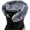 imageHOBIBEAR Girls Boys Kids Snow Boots Waterproof Slip Resistant Outdoor Winter ShoesKidsLittle KidsBig KidsGlitter Black