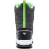 imageHOBIBEAR Kids Snow Boots Boys Girls Mid Calf Waterproof Warm Faux Fur Lined Insulated Winter ShoesToddlerLittle KidBig KidBlackGreen