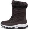 imageHOBIBEAR Womens Waterproof Winter Snow Boots Lightweight AntiSlip Warm Outdoor MidCalf BootiesDark Brown