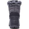 imageHOBIBEAR Womens Waterproof Winter Snow Boots Lightweight AntiSlip Warm Outdoor MidCalf BootiesNgrey