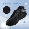 image:imageHOBIBEAR Minimalist Barefoot Shoes WideLast ZeroDrop SlipOns Unisex Trail Running ShoesBlack