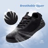 image:imageHOBIBEAR Minimalist Barefoot Shoes WideLast ZeroDrop SlipOns Unisex Trail Running ShoesBlack