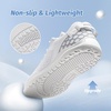 image:imageHOBIBEAR Minimalist Barefoot Shoes WideLast ZeroDrop SlipOns Unisex Trail Running ShoesWhite