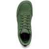 image:imageHOBIBEAR Unisex Wide Toe Barefoot Shoes Minimalist Canvas Sneakers Laceup Walking Shoes for Men WomenGreen