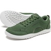 image:imageHOBIBEAR Unisex Wide Toe Barefoot Shoes Minimalist Canvas Sneakers Laceup Walking Shoes for Men WomenGreen