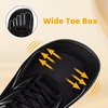 image:imageHOBIBEAR Unisex Wide Toe Barefoot Shoes Minimalist Sneakers for Men Women Laceup Walking ShoesAll Black