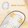 image:imageHOBIBEAR Unisex Wide Toe Barefoot Shoes Minimalist Sneakers for Men Women Laceup Walking ShoesBeige Gray