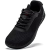 image:imageHOBIBEAR Minimalist Barefoot Shoes WideLast ZeroDrop SlipOns Unisex Trail Running ShoesBlack