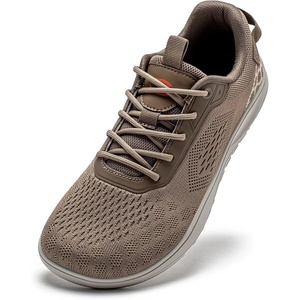 image:imageHOBIBEAR Minimalist Barefoot Shoes WideLast ZeroDrop SlipOns Unisex Trail Running ShoesBrown