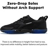 image:imageHOBIBEAR Unisex Barefoot Shoes Women Men  Wide Toe Box Zero Drop Shoe  Walking SneakersBlack