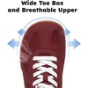 image:imageHOBIBEAR Unisex Barefoot Shoes Women Men  Wide Toe Box Zero Drop Shoe  Walking SneakersRed