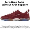 image:imageHOBIBEAR Unisex Barefoot Shoes Women Men  Wide Toe Box Zero Drop Shoe  Walking SneakersRed