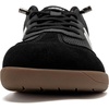 image:imageHOBIBEAR Womens Casual Sneakers with Wide Toe Box Breathable Mesh amp Synthetic Leather Upper Lightweight NonSlip Walking ShoeBlack