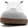 image:imageHOBIBEAR Womens Casual Sneakers with Wide Toe Box Breathable Mesh amp Synthetic Leather Upper Lightweight NonSlip Walking ShoeWhite