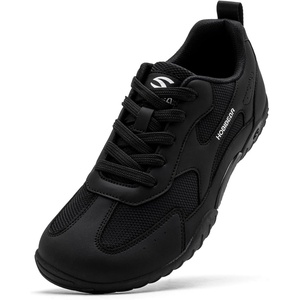 image:imageHOBIBEAR Unisex Barefoot Shoes Women Men  Wide Toe Box Zero Drop Shoe  Walking SneakersBlack