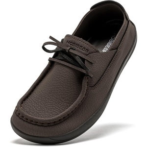 image:imageHOBIBEAR Womens Comfort SlipOn Loafers  Dressy Casual Walking Flats with Wide Toe Box for Work amp Everyday WearDark Brown