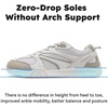 image:imageHOBIBEAR Women Men Barefoot Shoes  Wide Toe Box Zero Drop Shoe  Walking Casual Sneakers Unisex
