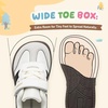 image:imageHOBIBEAR Toddler Kids Shoes Classic Retro Trainers for Boys Girl Wide Toe Box Barefoot Shoes OutdoorBeige Black