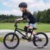 image:imageHOBIBEAR Toddler Kids Shoes Classic Retro Trainers for Boys Girl Wide Toe Box Barefoot Shoes OutdoorBlack White