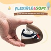 image:imageHOBIBEAR Toddler Kids Shoes Classic Retro Trainers for Boys Girl Wide Toe Box Barefoot Shoes OutdoorWhite Blue