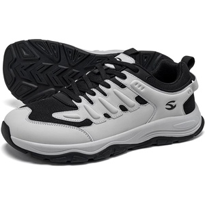 image:imageHOBIBEAR Unisex Wide Toe Athletic Shoes Minimalist Comfort Sneaker for Men Women CasualGrayblack