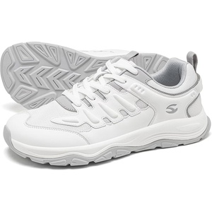 image:imageHOBIBEAR Unisex Wide Toe Athletic Shoes Minimalist Comfort Sneaker for Men Women CasualWhite