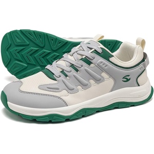image:imageHOBIBEAR Unisex Wide Toe Athletic Shoes Minimalist Comfort Sneaker for Men Women CasualWhitegreen
