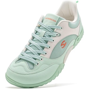 image:imageHOBIBEAR Unisex Wide Toe Barefoot Shoes for Womens Minimalist Zero Drop Outdoor Walking SneakersLight Green