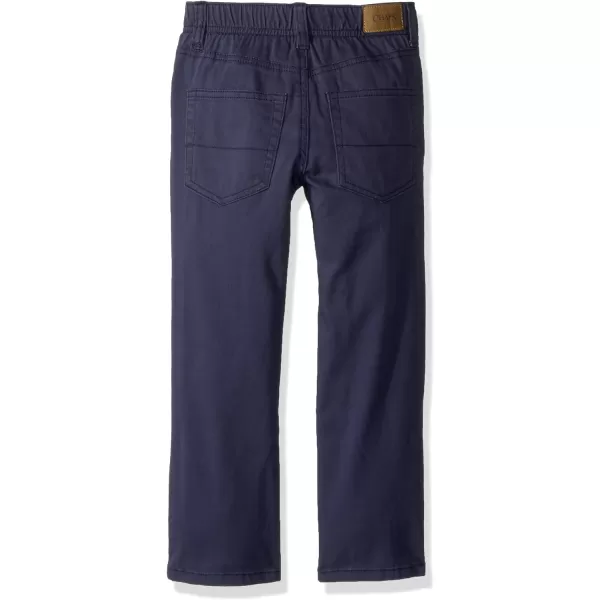 Chaps Boys' Flat Front Twill Chino Pants