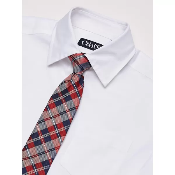 Chaps Boys' Long Sleeve Dress Shirt with Matching Tie