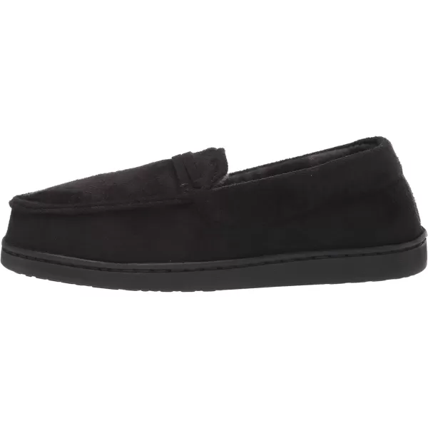 Chaps Boy's Moccasin Slipper House Shoe with Indoor/Outdoor Nonslip Sole