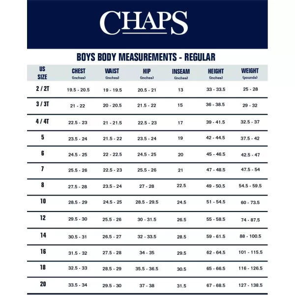 Chaps Boys' School Uniform Flat Front Performance Short