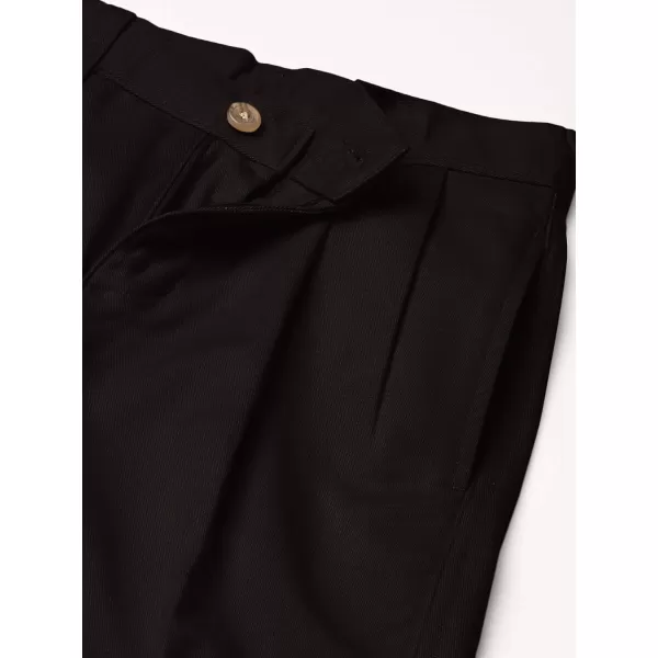 Chaps Boys' School Uniform Pleated Twill Pant