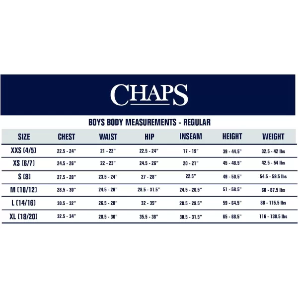 Chaps Boys' School Uniform Sensory-Friendly Short Sleeve Performance Polo