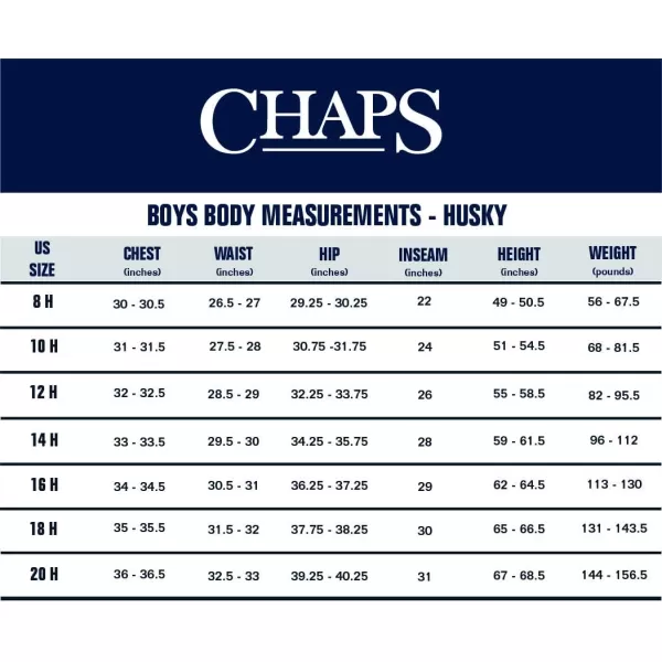 Chaps Boys' School Uniform Stretch Twill 5 Pocket Pant