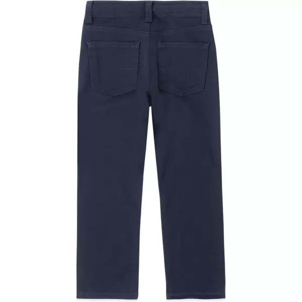 Chaps Boys' School Uniform Stretch Twill 5 Pocket Pant