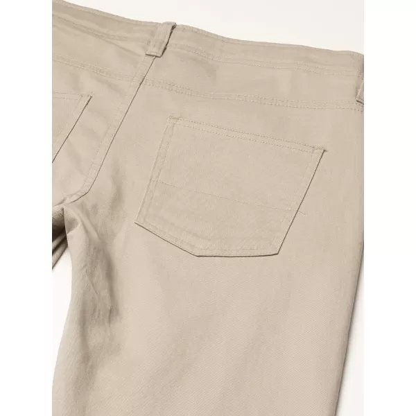 Chaps Boys' School Uniform Stretch Twill 5 Pocket Pant