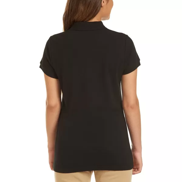Chaps Junior's Uniform Short Sleeve Stretch Pique Polo