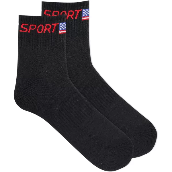 Chaps Men's Athletic Cushioned Performance Ankle Socks-6 Pairs-Breathable Mesh