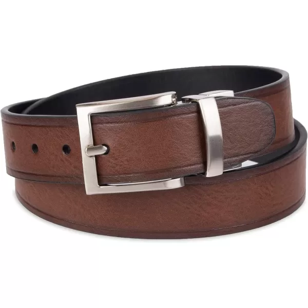 Chaps Men's Big Boys' 1" Reversible Dress Casual Belt