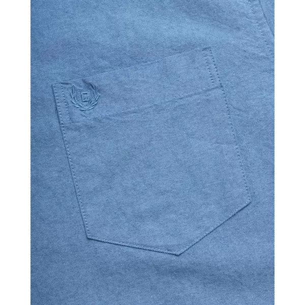 Chaps Men's Big and Tall Shirt - Button Down Oxford Shirt - Causal Long Sleeve Cotton Shirt for Men 
