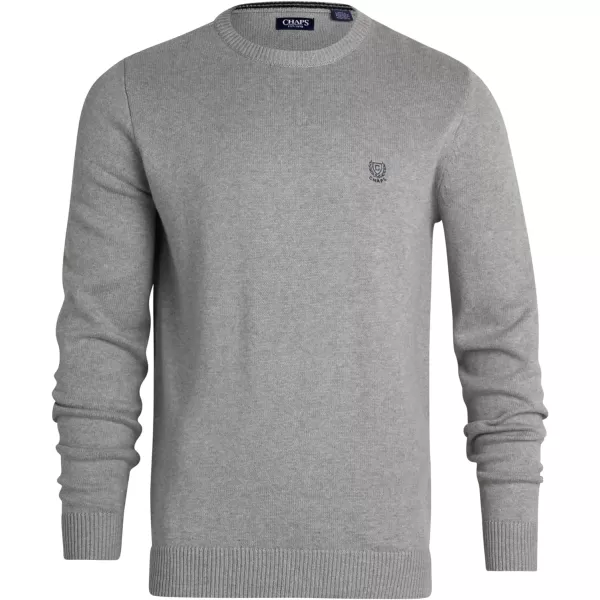 Chaps Men's Big and Tall Sweater - Heavyweight Classic Fit Cotton Crewneck Pullover Sweater for Men 