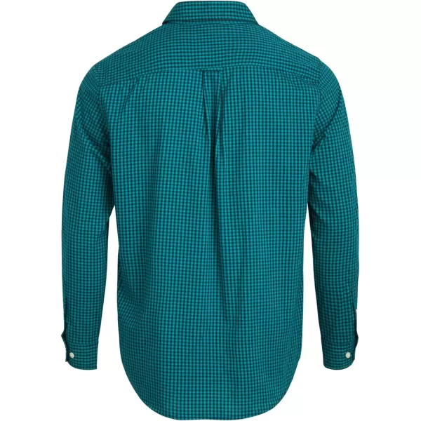 Chaps Men's Button Down Shirt - Long Sleeve Collared Shirt for Men: Wrinkle-Resistant, Sustainable 