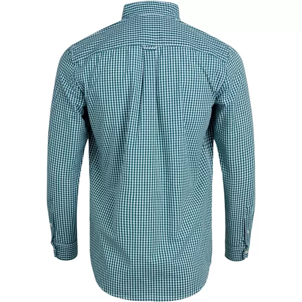 Chaps Men's Button Down Shirt - Long Sleeve Collared Shirt for Men: Wrinkle-Resistant, Sustainable 