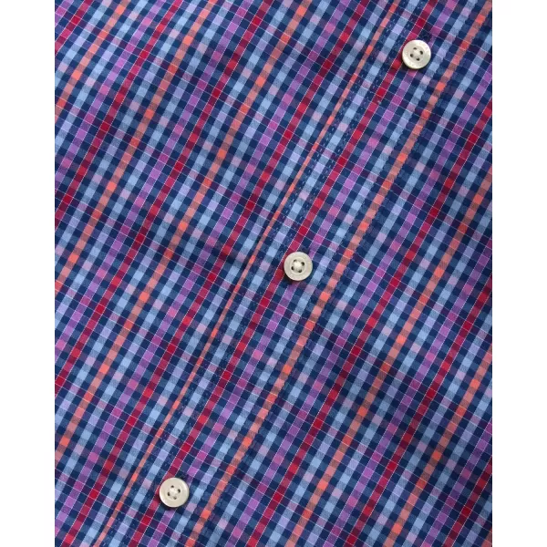 Chaps Men's Button Down Shirt - Long Sleeve Collared Shirt for Men: Wrinkle-Resistant, Sustainable 
