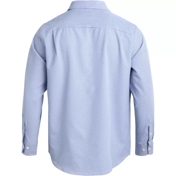Chaps Men's Button Down Shirt - Long Sleeve Collared Shirt for Men: Wrinkle-Resistant, Sustainable 