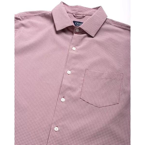 Chaps Men's Button Down Shirt - Long Sleeve Collared Shirt for Men: Wrinkle-Resistant, Sustainable 